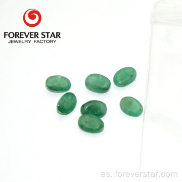 Gemstones de esmeralda natural Piedra preciosa esmeralda verde